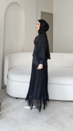 Selva Kemerli Gömlek – Siyah - Görsel 5