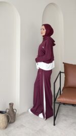 Orj. Geçişli Oyşo Takım - Bordo - Görsel 2