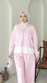 Orj. Geçişli Oyşo Takım - Pembe - Görsel 4