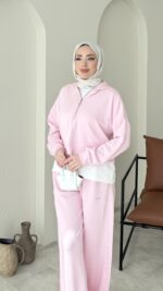 Orj. Geçişli Oyşo Takım - Pembe - Görsel 5