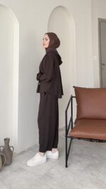 Mona Oyşo Takım – Kahve - Görsel 2