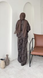 Batik Takım - Kahve - Görsel 3