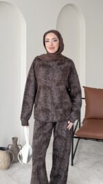 Batik Takım - Kahve - Görsel 4