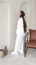 Renna Oyşo Takım - Beyaz - Görsel 2