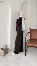 Renna Oyşo Takım - Kahve - Görsel 2