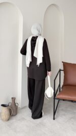 Renna Oyşo Takım - Kahve - Görsel 3