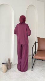 Orj. Oyşo Takım - Bordo - Görsel 3