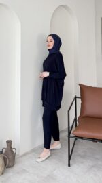 Mina Candy Takım - Lacivert - Görsel 2