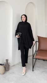 Mina Candy Takım - Siyah