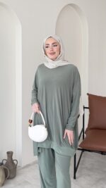 Mina Candy Takım - Yeşil - Görsel 3