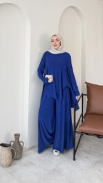 Perna Kesimli Candy Takım - Açık Lacivert