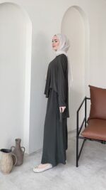 Perna Kesimli Candy Takım – Haki - Görsel 2