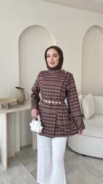 Elite Ekose Desenli Gömlek - Kahverengi