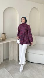 Elite Ekose Desenli Gömlek - Pembe