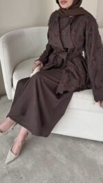 Urban Kuşaklı Jileli Takım - Kahverengi - Görsel 3