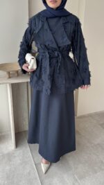 Urban Kuşaklı Jileli Takım - Lacivert - Görsel 3