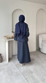 Urban Kuşaklı Jileli Takım - Lacivert - Görsel 4