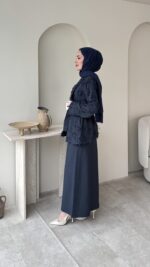 Urban Kuşaklı Jileli Takım - Lacivert - Görsel 5