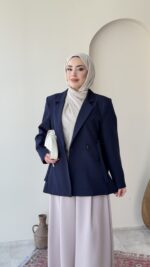 Lisa Blazer Ceket - Lacivert