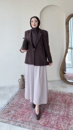 Lisa Blazer Ceket - Acı Kahve - Görsel 2