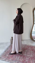 Lisa Blazer Ceket - Acı Kahve - Görsel 3