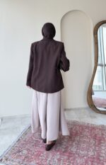 Lisa Blazer Ceket - Acı Kahve - Görsel 4