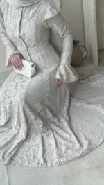 Madrid Volanlı Elbise - Görsel 13