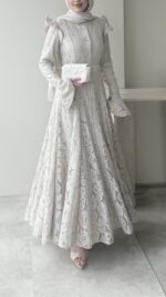 Madrid Volanlı Elbise - Görsel 6