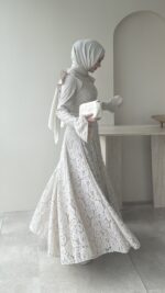 Madrid Volanlı Elbise - Görsel 9