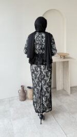 More Dantel Elbise - Siyah - Görsel 3