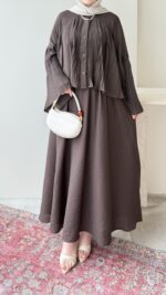 Code Piliseli Takım - Kahverengi - Görsel 6