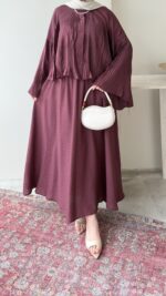 Code Piliseli Takım - Bordo - Görsel 6