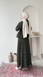 Flow Dantel Takım - Yeşil - Görsel 2