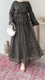 Flow Dantel Takım - Yeşil - Görsel 6