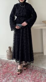 Flow Dantel Takım - Siyah - Görsel 6