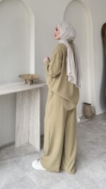 Cosy Tensel Takım - Yeşil - Görsel 2