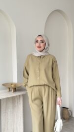 Cosy Tensel Takım - Yeşil - Görsel 4