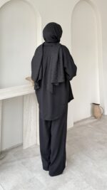 Cosy Tensel Takım - Siyah - Görsel 3