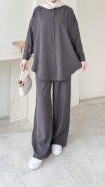 Cosy Tensel Takım - Kahverengi - Görsel 5