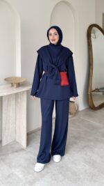 Liza Bağlamalı Oyşo Takım – Lacivert