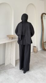 Lumi Krinkıl Takım - Siyah - Görsel 3