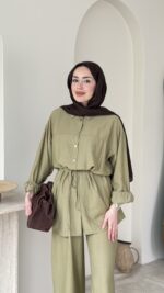 Lumi Krinkıl Takım - Yeşil - Görsel 4