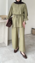 Lumi Krinkıl Takım - Yeşil - Görsel 6