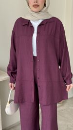 Lumi Krinkıl Takım - Mürdüm - Görsel 5