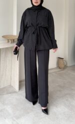 Lina Taşlı Takım - Siyah - Görsel 6