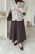 Sea Puantiyeli Gömlek - Krem - Görsel 6