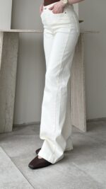 Meri Kot Pantolon - Krem - Görsel 2