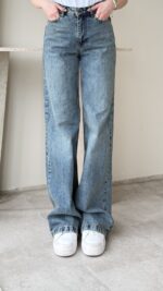 Fem Kot Pantolon - Mavi