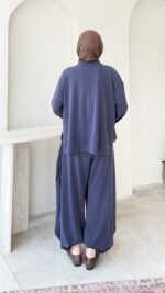 Emma Oyşo Takım - Lacivert - Görsel 3