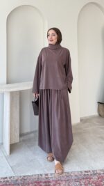 Emma Oyşo Takım - Kahverengi